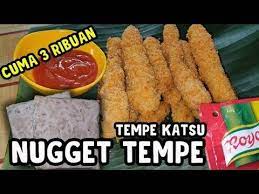 Resep Cara Membuat Nugget Tempe Enak Dan Murah Tempe Katsu Youtube Ide Makanan Resep Tempe Makanan