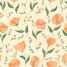 Add an industrial, modern touch to your walls with artwork from independent artists worldwide. Seamless Abstract Peach Flowers And Green Foliage Pattern On Royalty Free Cliparts Vectors And Stock Illustration Image 103818123