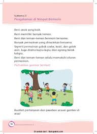 Suatu hari saat ibu hyena binatang pemakan daging asal afrika pergi berburu. Subtema 3 Penganku Di Tempat Bermain