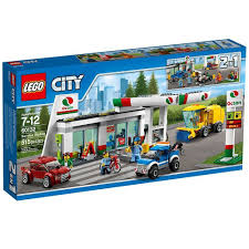 Lego City Pickup Caravan 60182 Building Kit 344 Pieces Lego City Town 60132 Service Station Brand New Retired Lego City Lego City Sets Service Station