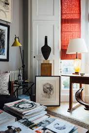 Chelsea Home Of Artist Sarah Graham House Garden Uk Greg Funnell Lunch Latte Eclectic Living Room House Interior Decor Interior