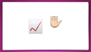 guess the emoji graph chart and hand stop answers