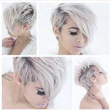 Banane Hairstyle Hair Styles Short Hair Styles White Hair Color