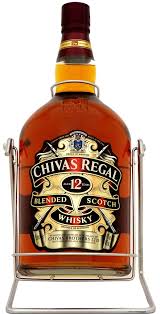 The strength of this whisky is 40.0 % vol. Chivas Regal 12y 4 5l In Duty Free At Airport Domodedovo