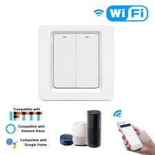 Wifi Smart Home Light Switch Push Button Smart Life Tuya App Remote Control Wall Switch Compatible With Home For Voice Control Walmart Com Walmart Com