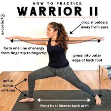 Yoga Rove Yoga For Beginners On Instagram How To Practice Warrior Ii Virabhadrasana Ii In 2020 Yoga For Beginners Yoga Routine For Beginners Morning Yoga Poses