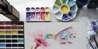 Turning your images into pen and ink drawings with a watercolour wash gives them a more abstract, painted feel whilst retaining much of the detail. Watercolour Painting Materials Made Easy Arttutor