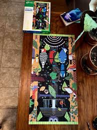 1000 piece jigsaw puzzle (pomegranate artpiece puzzle). Birducopia By Charley Harper 1000p One Of My Favorites So Far I Love Pomegranate Puzzles I Just Wish More Of Them Were As Minimally Frustrating As This One Jigsawpuzzles