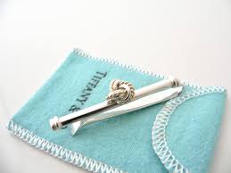 Check spelling or type a new query. Tiffany Co 18k Gold Silver Love Knot Tie Money Clip Rare Gift Pouch Regular Price