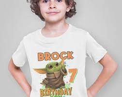 Baby Yoda Birthday Etsy