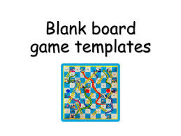 Printable blank board game templates allow you to create a board game of your own or play a favorite classic board game without buying it. Blank Board Game Templates Teaching Resources