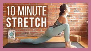 Yoga does more than burn calories and tone muscles. 10 Min Morning Yoga Full Body Stretch Youtube