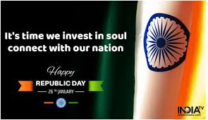 One flag, one land, one heart, one hand. Happy Republic Day 2021 Wishes Greetings Messages Sms Quotes Photos Facebook Whatsapp Status Books News India Tv