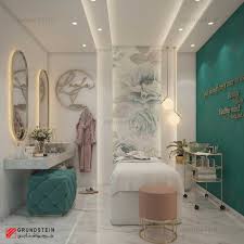 تصميم الصالونات ومراكز التجميل | ديكورات داخلية للصالونات ومراكز التجميل