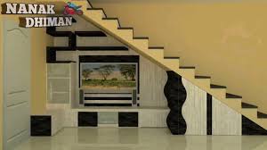 Make a playhouse under stairs. Furniture Design For Tv Wall Youtube