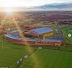 Get off at junction 21 (not 21a), then follow the a5460 up narborough road south. Leicester Unveil Stunning 100m Training Complex With 14 Pitches And Even A Nine Hole Golf Course Daily Mail Online