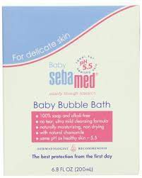 It is very gentle bubble bath for your baby, but can be good for whole family. Sebamed Baby Bubble Bath 6 8 Fluid Ounces Best For Baby S Sensitive Skin Eczema Psoriasis Buy Online In Burkina Faso At Burkinafaso Desertcart Com Productid 6530206