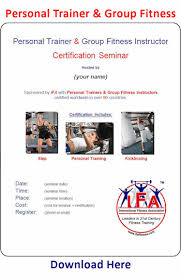 Find out how other certifications stack up to acsm. Personal Trainer And Group Fitness Instructor Manual Download