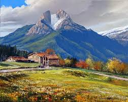 Galeria De Arte Cristina Faleroni Paisajes Pinturas De Paisajes Paisaje Para Pintar