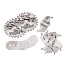 8 In 24t Dado Circular Saw Blade Set Circular Saw Blades Table Saw Table Saw Blades
