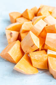 Step 1 heat your oven to 400 degrees f. How To Boil Sweet Potatoes Whole Or Cubed Evolving Table