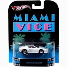 Hot wheels track builder vertical launch kit. Hot Wheels Miami Vice Ferrari F512m Die Cast Car Walmart Com Walmart Com
