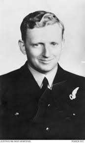 Studio portrait of 421222 Flight Lieutenant (Flt Lt) Leonard Alfred  Jackson, RAAF, 14 Squadron ...