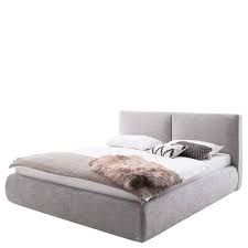 Gegebenheiten rund um ihr bett. Hellgraues 180x200 Bett Inklusive Matratzen Mit Stauraum Bettkasten Atlona