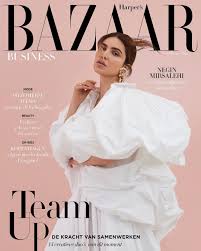 Negin Mirsalehi On Instagram New Cover Is Out Thank You Harpersbazaarnl For This Amazing In Depth Business St Negin Mirsalehi Fashion Cover Beauty Shots