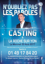 La femme de nagui fait des révélations sur leur rencontre. Dates Casting A La Casting N Oubliez Pas Les Paroles Facebook