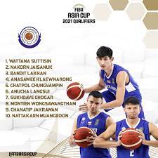 Gilas pilipinas will play at least twice in that bubble, and both games could be against bitter rival south korea. Thailand Roster Fiba Asia Cup Qualifiers November 2020