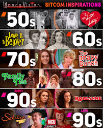 Mcu The Direct On Twitter Wandavision Will Take Inspiration From Many Iconic American Sitcoms Of Past Decades
