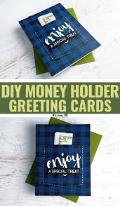 Print the template onto regular copy paper and cut it out. Diy Money Holder Greeting Cards Creative Ways To Include Cash Gifts