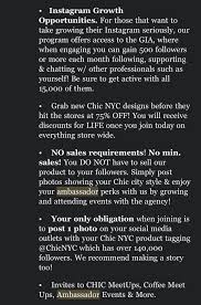 The beginner s guide number of instagram followers to becoming a brand ambassador. Instagram Brand Ambassador Scams To Look Out For Glocoa