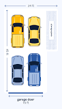 Standard Garage Size Guide: Dimensions and Diagrams for 1-4 ...