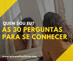 See more of sou melhor sozinho on facebook. Quem Sou Eu As 30 Perguntas Para Se Conhecer Psicanalise Clinica