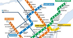 This Is Montreal S Walking Distance Metro Map Mtl Blog Metro Map Map Montreal