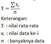 Nah, caranya cukup mudah sekali dengan memulai menghitung jumlah data dari setiap kelompok dan selanjutnya jumlahkan serta bagi dengan semua data keseluruhan. Mean Median Modus Pengertian Rumus Soal