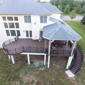 deck picture in mega deck picture 7489 deck design building a deck decks backyard