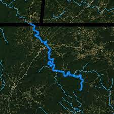 Toccoa River Trout Fishing Map Toccoa River, Georgia Fishing Report