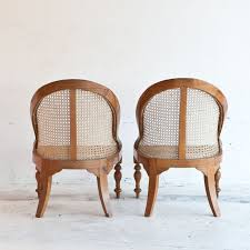 Pair Of Anglo Indian Satinwood Caned Armchairs 1stdibs Com Caned Armchair Apartment Decor Inspiration Indian Furniture