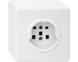 Basico Aufputz Steckdose T25 Weiss Kaufen Bei Hornbach Ch