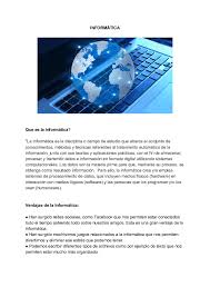En la historia de la especie humana es . Calameo Informatica