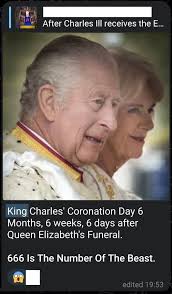 Did the Grim Reaper Appear at King Charles' Coronation?