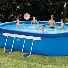 Intex Pvc Inflatable Swimming Pool Rs 1000000 Unit Water Zone Pools Id 21178538791