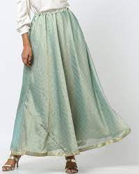 Poshmark makes shopping fun, affordable & easy! Buy Mint Green Skirts Ghagras For Women By Avaasa Mix N Match Online Ajio Com