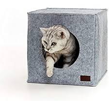 Piupet Premium Katzenhohle Inkl Kissen Passend Fur Z B Ikea Kallax Expedit Regal Kuschelhohle In Grau Wandkratzbaum Katze Hohle Haustier
