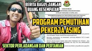 Dalam tahun 2020 pula, setakat 2 november 2020 jim telah membuat pengusiran terkumpul pendatang asing tanpa izin (pati) seramai 30,452 orang. Berita Bagus Program Pemutihan Pekerja Asing Di Negeri Sabah Youtube