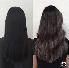 If your pink blush is making you look a little too much like snow white, trade it. Getting Bored With Hair Amp Has Questions I Want To Dye My Hair And Have Ashy Tones To It Like In Black Hair Balayage Hair Styles Hair Color For Black Hair