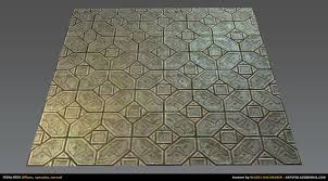 Temple Floor Blazej Kaczmarek Texture Painting Texture Game Textures